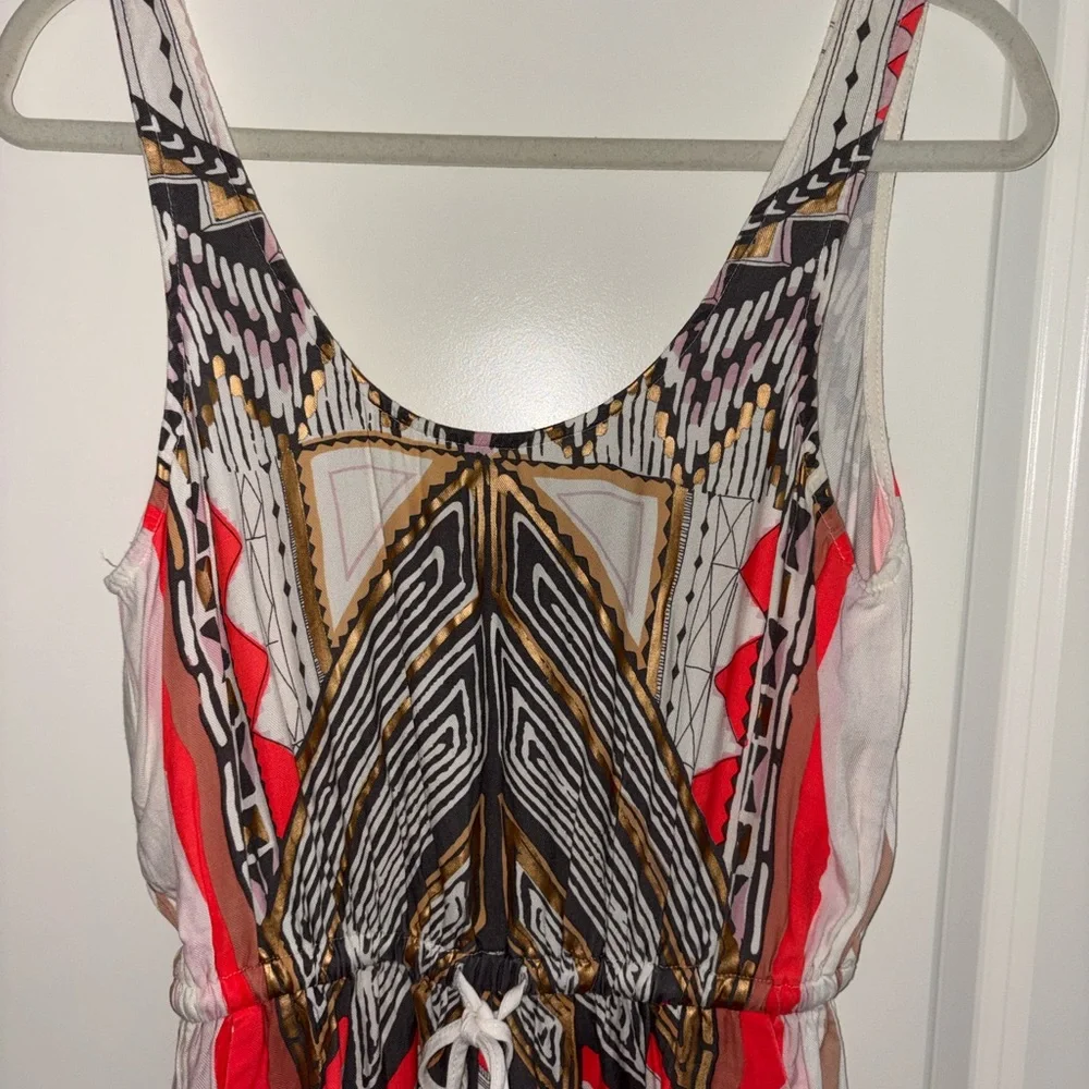 MINKPINK Mayan Tribal Print Romper Size S